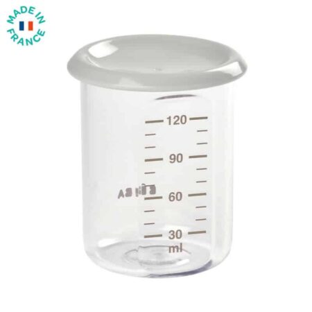 Beaba - Baby Portie 120ml Tritan grijs