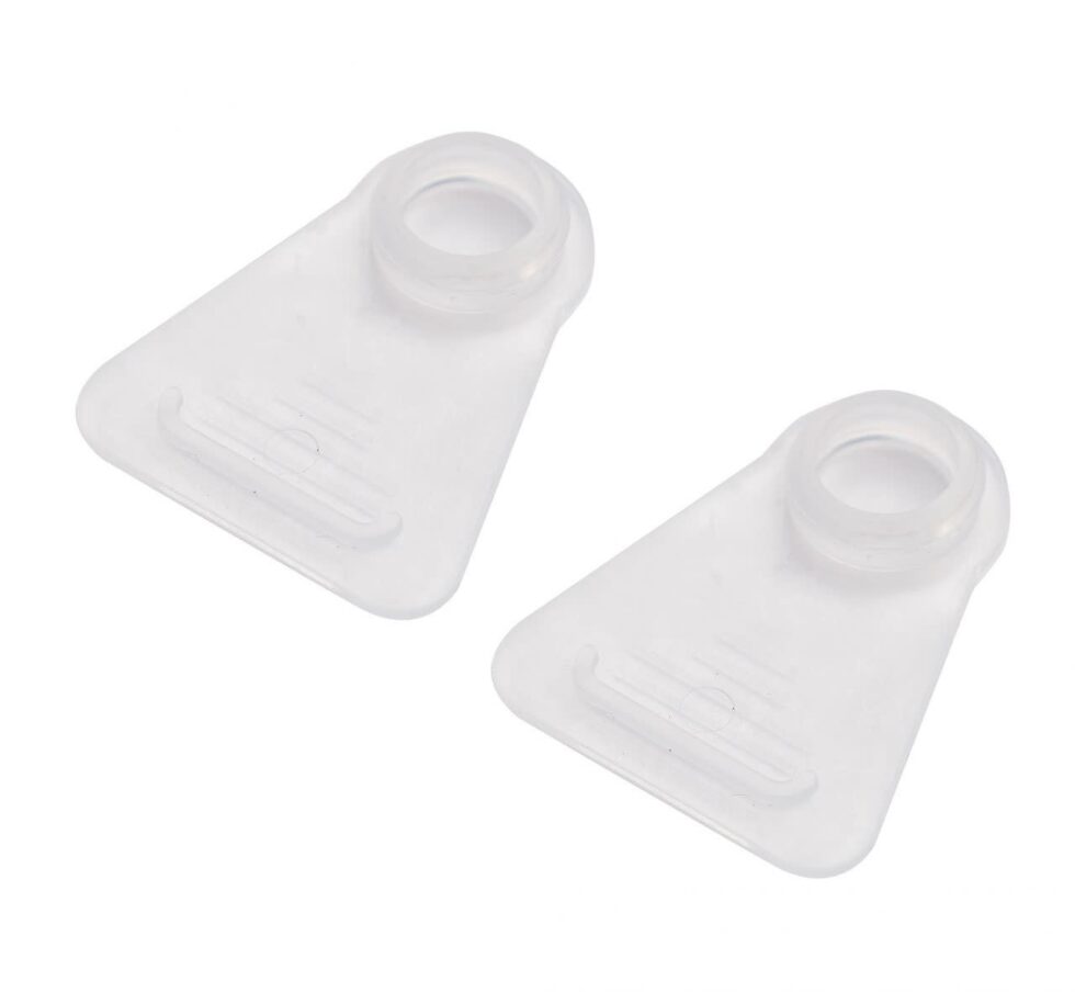 Bebejou - Badstop Set 2 Stuks Wit