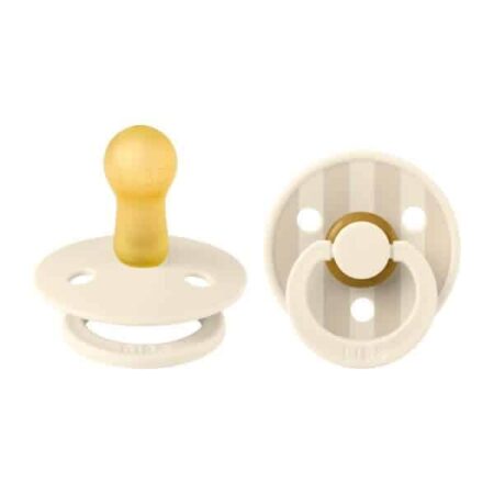 Bibs T1 - Studio Duo Pin Vanilla - Latex Rond