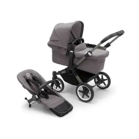 Bugaboo - Donkey 5 Mono complete GRAPHITE/GREY MELANGE-GREY MELANGE