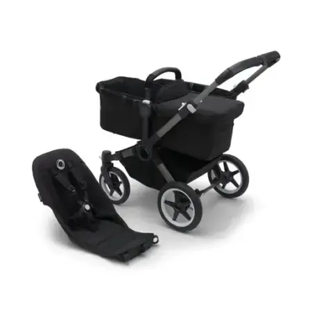 Bugaboo - Donkey 5 base GRAPHITE/ MIDNIGHT BLACK
