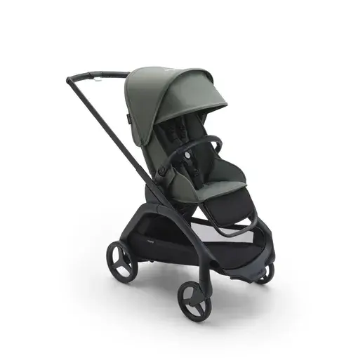 Bugaboo - Dragonfly seat complete BLACK/FOREST GREEN-FOREST GREEN