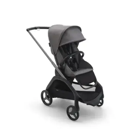 Bugaboo - Dragonfly seat complete GRAPHITE/GREY MELANGE-GREY MELANGE