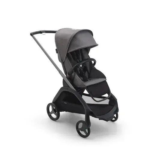 Bugaboo - Dragonfly seat complete GRAPHITE/GREY MELANGE-GREY MELANGE