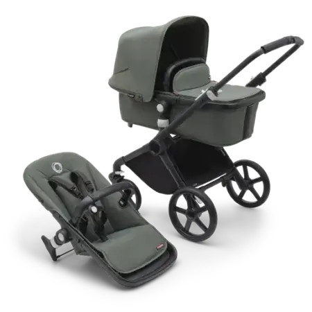 Bugaboo - Fox Cub complete BLACK/FOREST GREEN-FOREST GREEN
