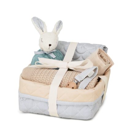 CamCam - Baby Shower Hamper - Classic Stripes Blue