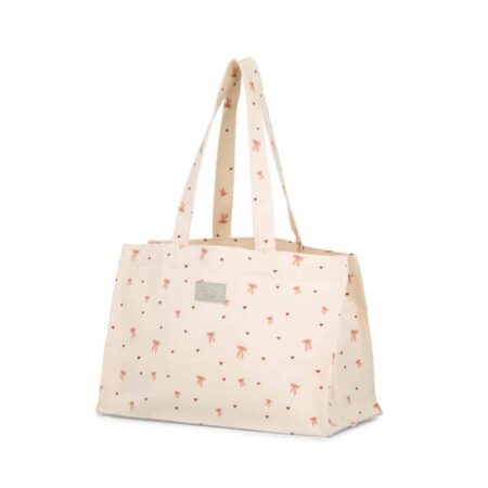 CamCam - Canvas Tote Bag - GOTS - Bows