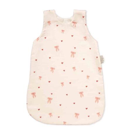 CamCam - Doll's Sleeping Bag - GOTS - Bows