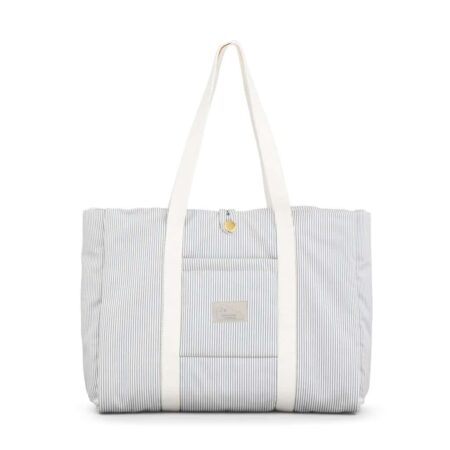 CamCam - Fold-Out Changing Bag - OCS - Classic Stripes Blue