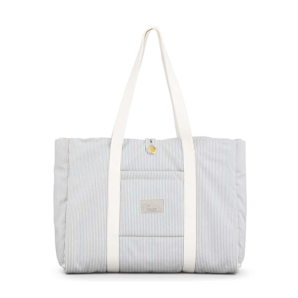 CamCam - Fold-Out Changing Bag - OCS - Classic Stripes Blue