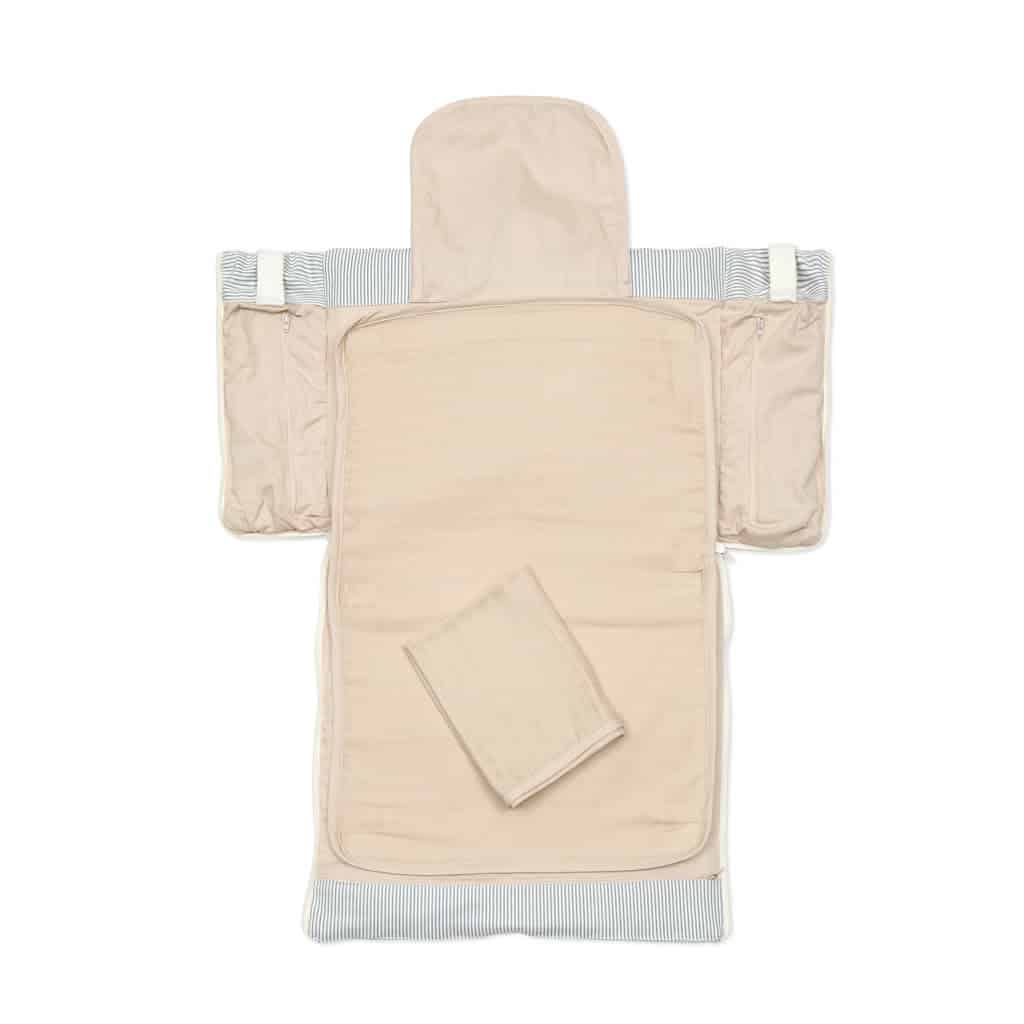 CamCam - Fold-Out Changing Bag - OCS - Classic Stripes Blue