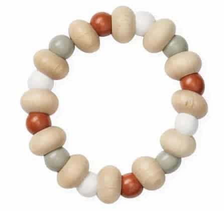 CamCam - Houten Teether, Flexibel - Caramel