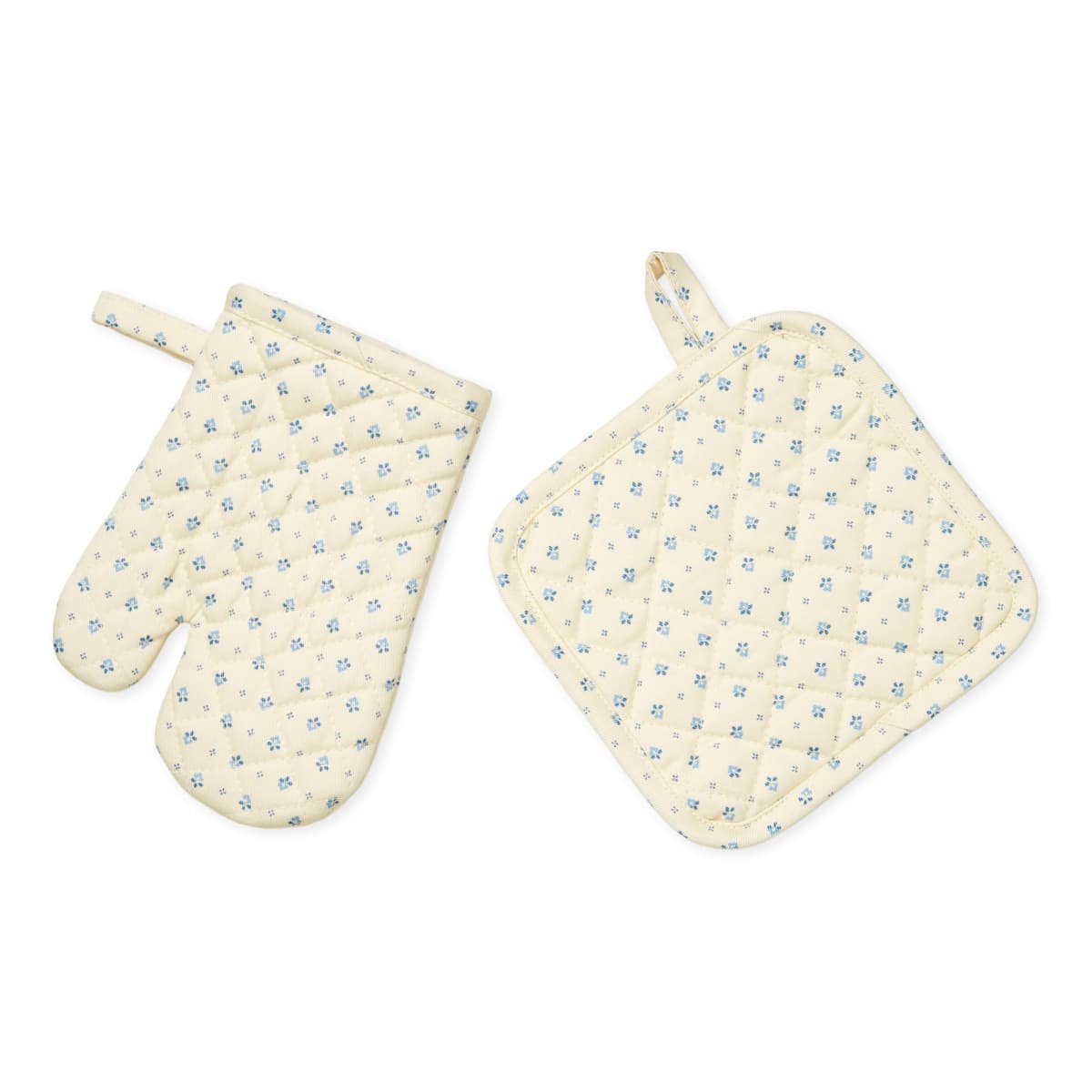 CamCam - Kids Oven Glove and Pot Holder Play set - GOTS - Capri