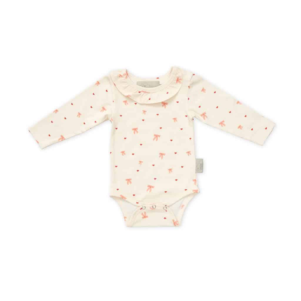 CamCam - Long Sleeved Body Holly, 68 cm - GOTS - Bows