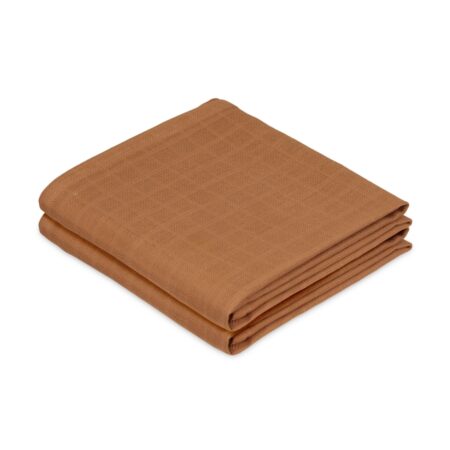 CamCam - Muslin Cloth, 2-pack - GOTS - Amber
