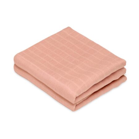 CamCam - Muslin Cloth, 2-pack - GOTS - Blush