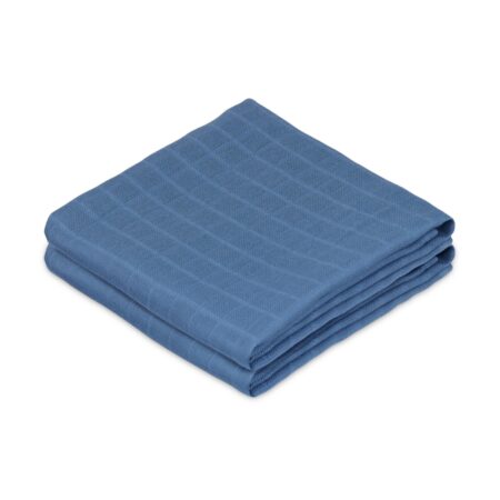 CamCam - Muslin Cloth, 2-pack - GOTS - Deep Blue