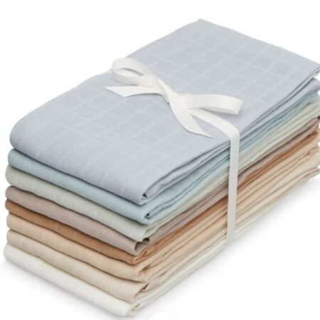 CamCam - Muslin Cloth, 8-pack - GOTS Ocean Mix