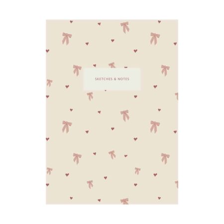 CamCam - Notebook, A5 - Bows