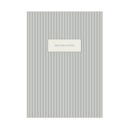 CamCam - Notebook, A5 - Classic Stripes Blue