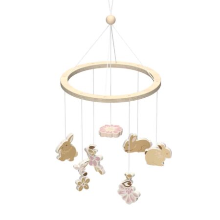 CamCam - Wooden Cot Mobile - FSC 100% - Augusta