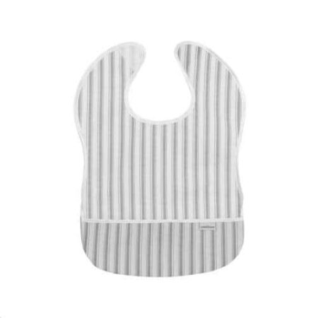 Cambrass - Bib Square Pvc Stripes Grey 28X36 cm (Cambrass)
