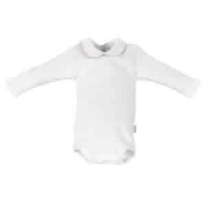 Cambrass - Romper Wit Afgewerkt Met Roze