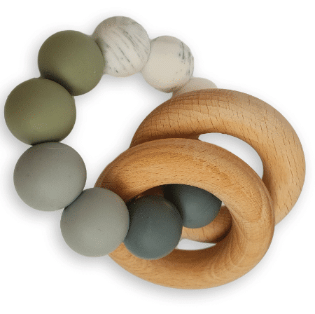Chewies&More - Basic Rattle - Ombre/Sage