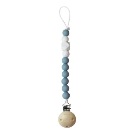Chewies&More - Clip Silicone Beads - Dusty Blue