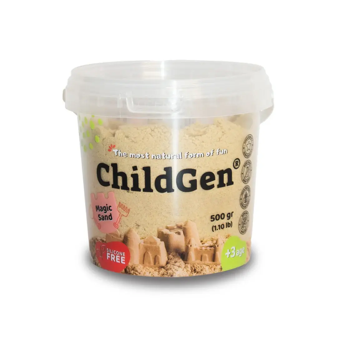 Childgen - Magical Sand 500 Gr - Natural Color - Natural Color