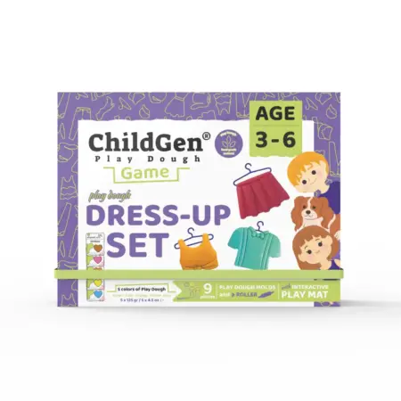 Childgen - Play Dough Games - Dress Up Set - Multicolor
