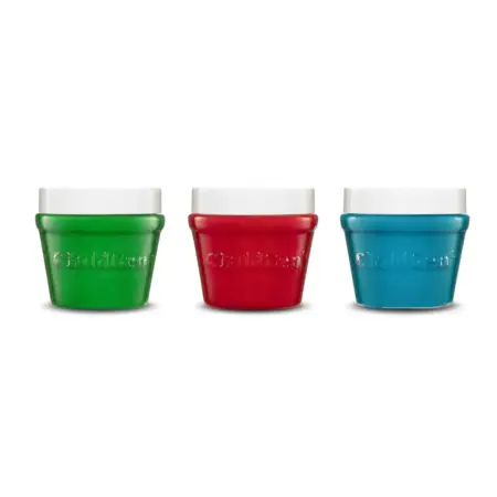 Childgen - Play Dough Jar 3 Pcs - Green - Blue- Red
