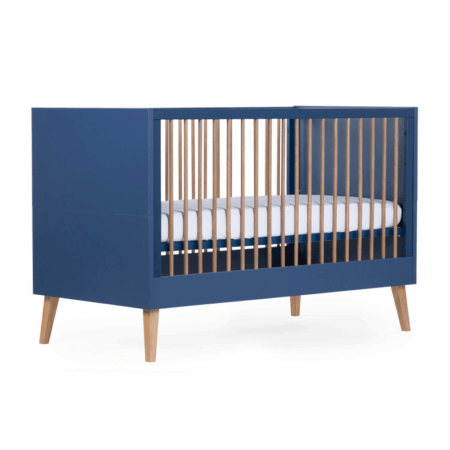 Childhome - Bold Blue - Meegroeibed - 70X140 Cm + Zijlatten (Showroommodel)