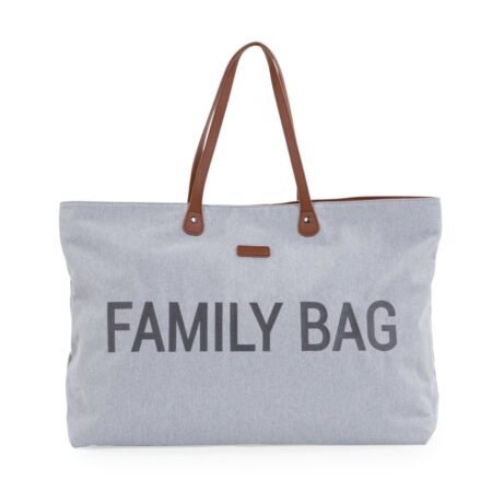 Childhome - Family Bag Verzorgingstas - Canvas - Grijs