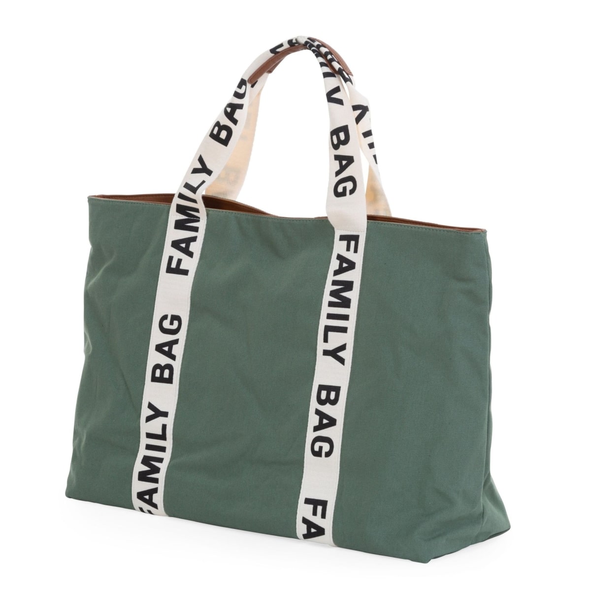 Childhome - Family Bag Verzorgingstas - Signature - Canvas - Groen