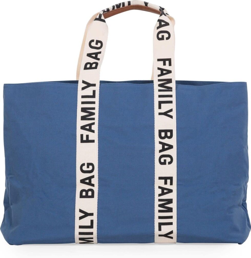 Childhome - Family Bag Verzorgingstas - Signature - Canvas - Indigo 