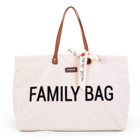 Childhome - Family Bag Verzorgingstas - Teddy Ecru