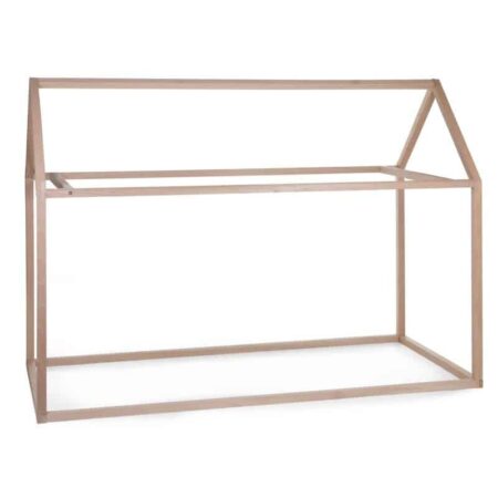 Childhome - Huis Bed - 90x200 Cm - Hout - Naturel
