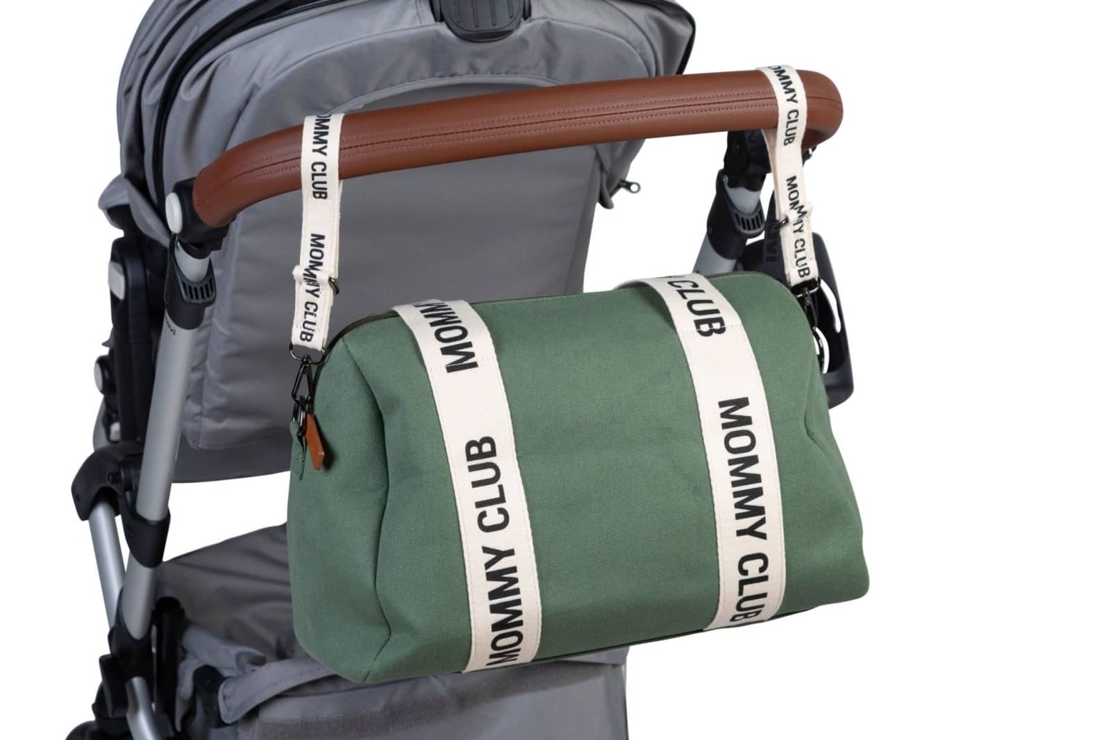 Childhome - MOMMY CLUB VERZORGINGSTAS - SIGNATURE - CANVAS - GROEN