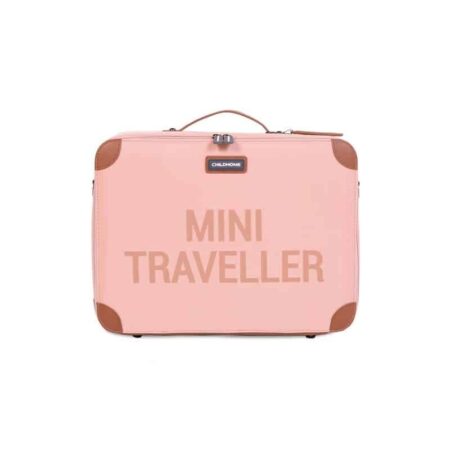 Childhome - Mini Traveller Kinderkoffer - Roze Koper