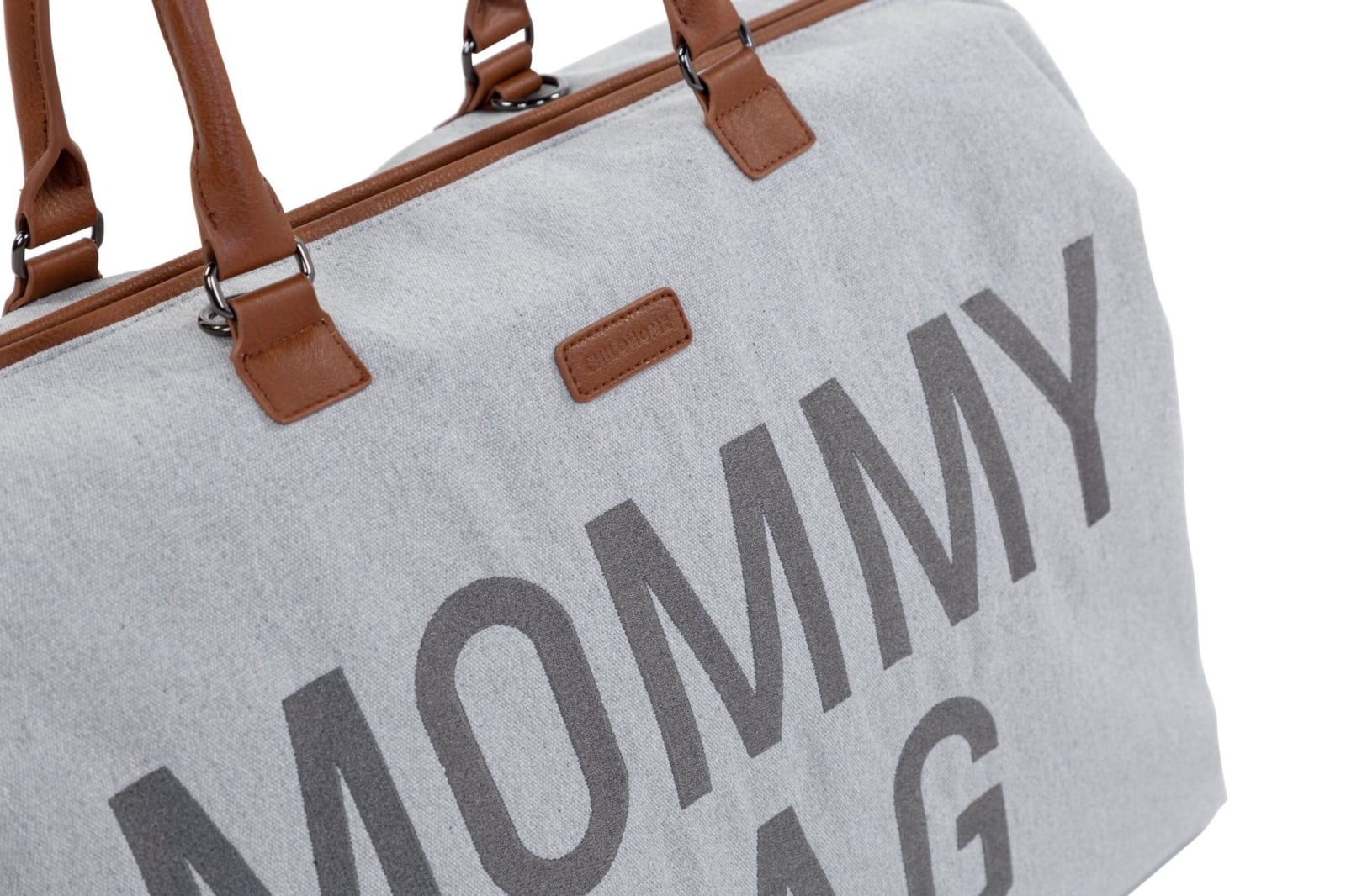 Childhome - Mommy Bag Â® Verzorgingstas - Canvas - Grijs