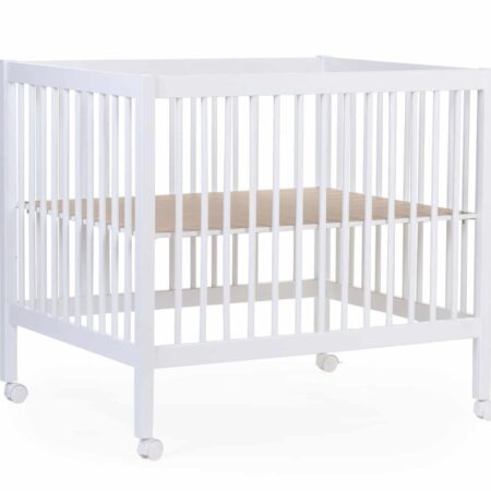 Childhome - Park 97 + Wieltjes - 95x75 Cm - Hout - Wit