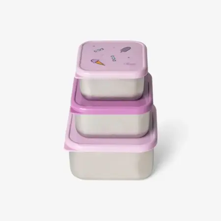 Citron - Stainless Steel Stackable Lunchbox - Stormy Unicorn