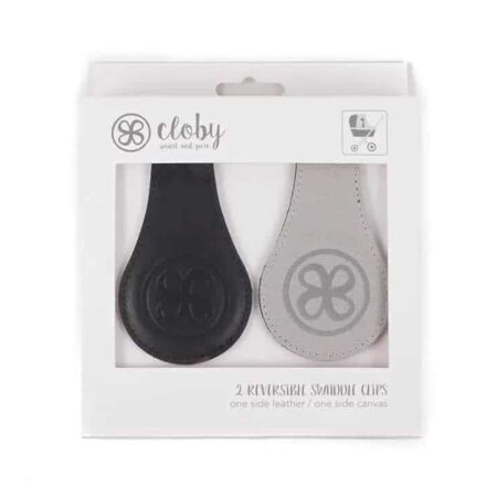 Cloby- Swaddle clips voor UV deken Black