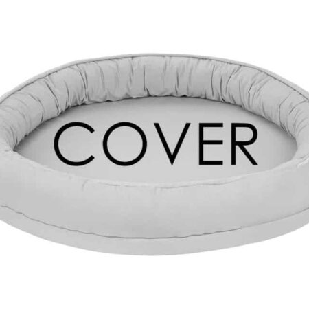 Cotton & Sweet - Junior nest cover - Light grey