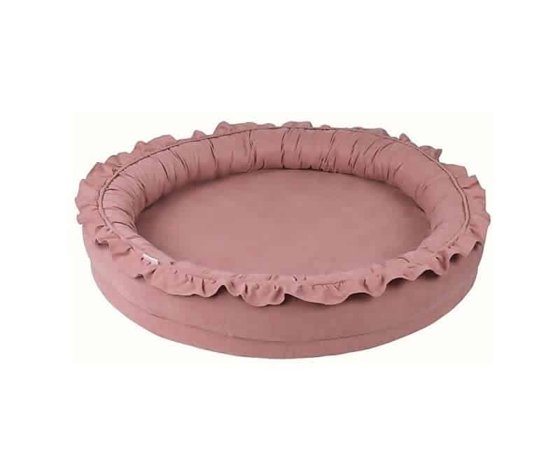 Cotton & Sweet - Small Junior nest with ruffles - Blush