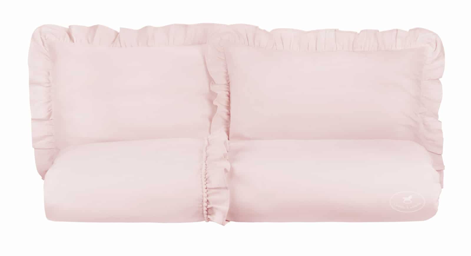 Cotton & Sweets - Adult bed linen withut filling Boho (2 pillow cases included) Powder pink