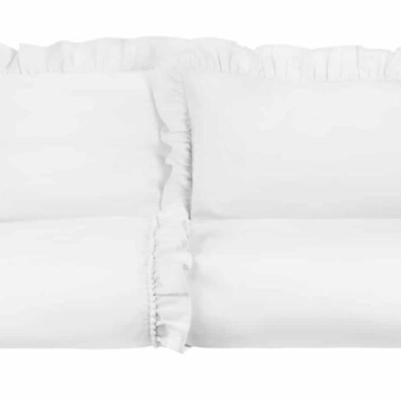 Cotton & Sweets - Adult bed linen withut filling Boho (2 pillow cases included) White