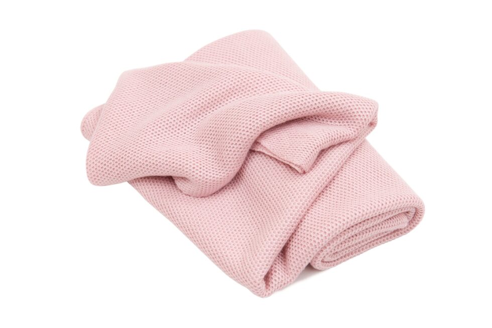 Cotton & Sweets - Bamboo swaddle blanket Powder pink