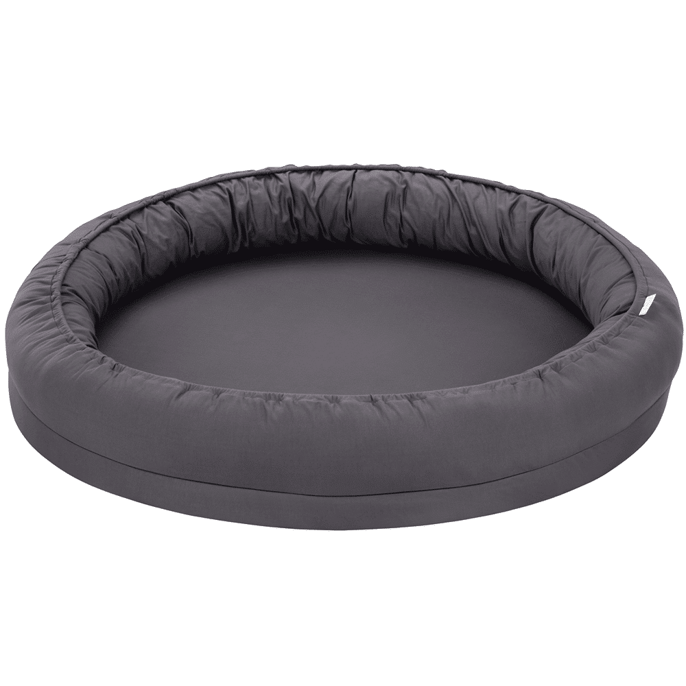 Cotton & Sweets - Cover Small Junior nest with ruffles Graphit